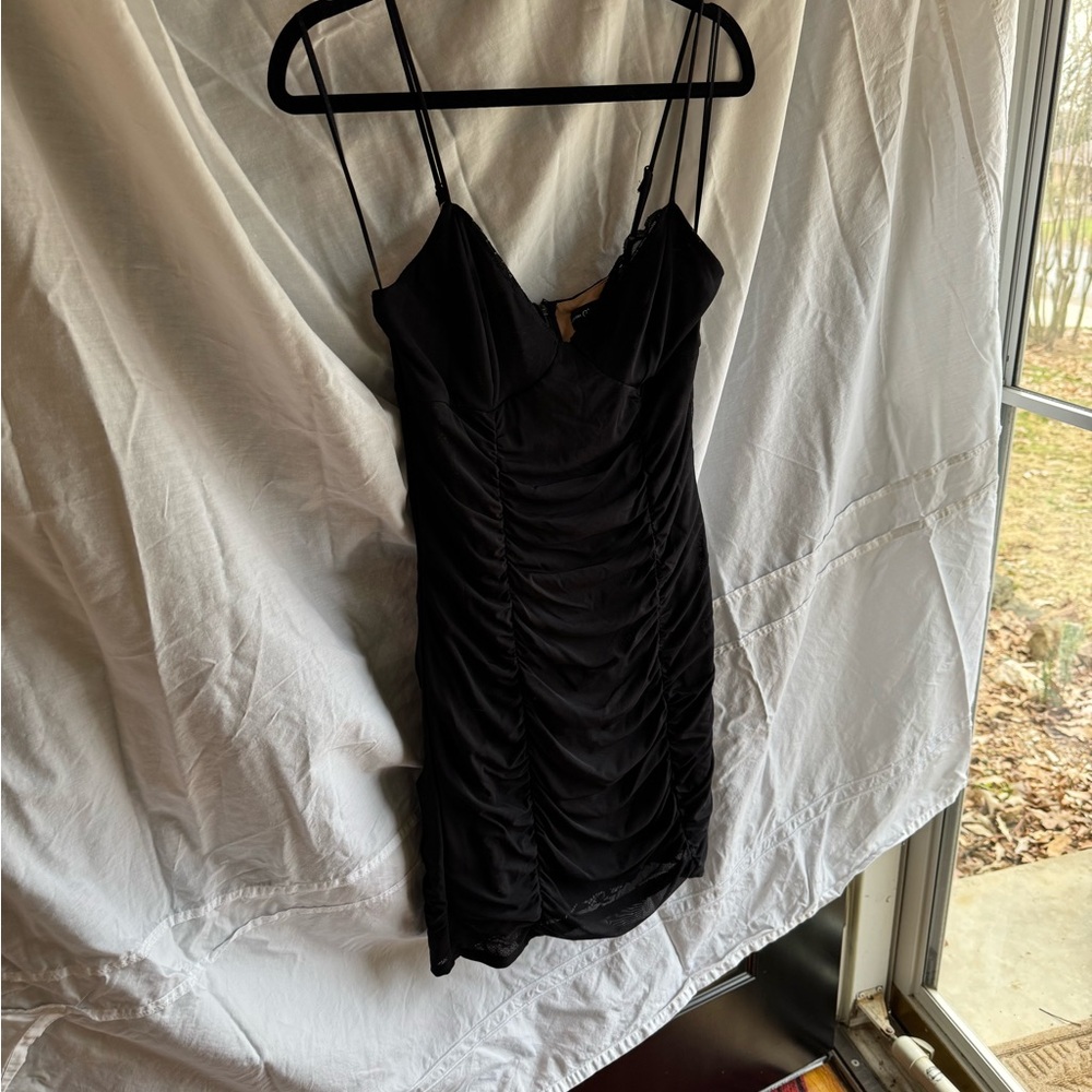 Guess Elegant Black Mini Dress